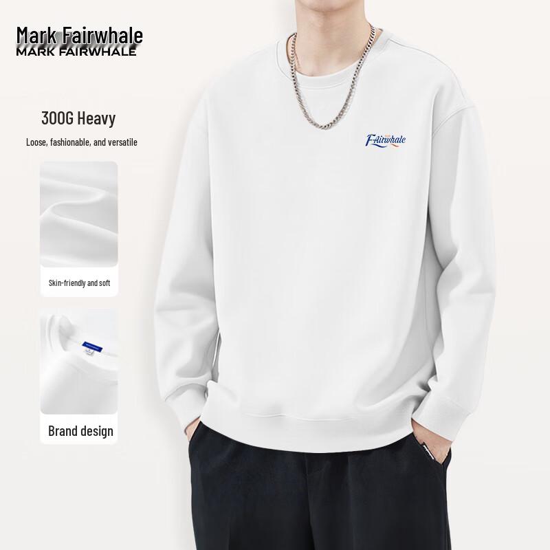 Mark Hua Fei Men's Heavyweight Crew Neck Sweatshirt