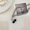 Necklace Women'S Black Cherry Collarbone Chain Ot Dark Wang Shao Necklace Pendant Small Commodities