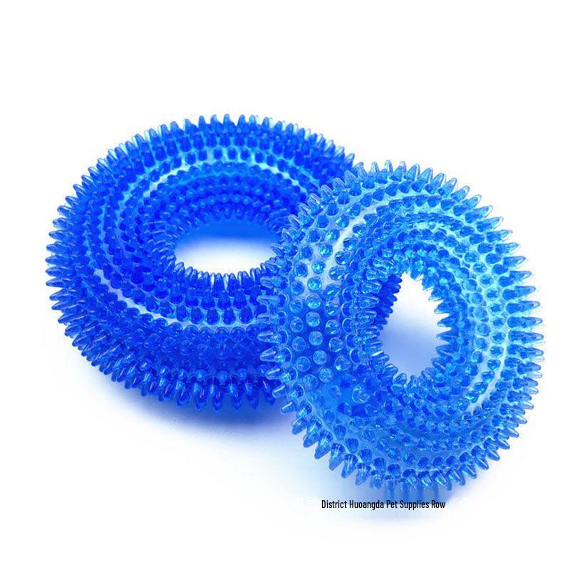 Squeaky Molar Ball: Durable, Bite-Resistant Toy for Medium & Large Dogs