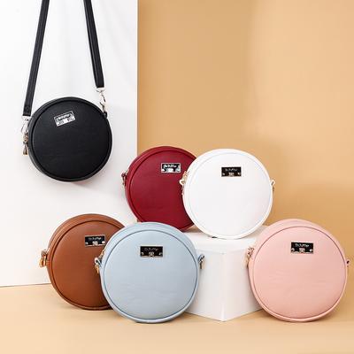 Fashionable and Stylish Small Round Bag for Women's Crossbody, A Small Pocket Bag with Loose Change