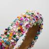 Luxury Handmade Sewn Natural Stone Headbands Fashion Hair Accessories Women Trendy Temperament Party Hairband Hair Band Girl 310