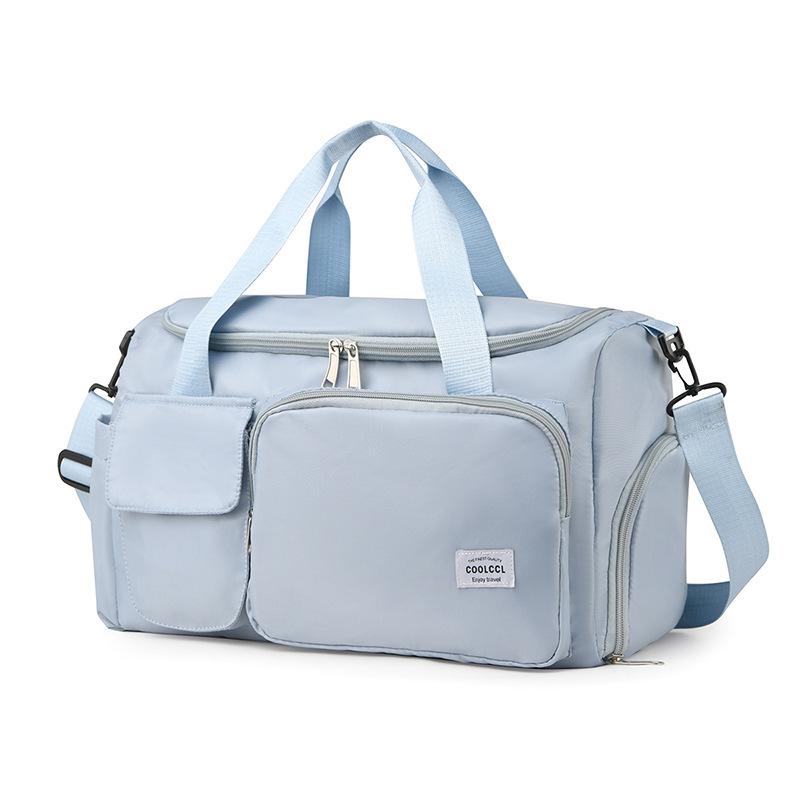 Backpack Men's and Women's Casual Oxford Cloth High School Student School Bag Large Capacity Travel Backpack Computer Bag