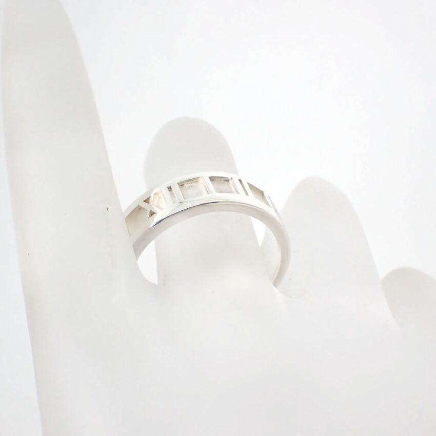 [Used] TIFFANY 925 Atlas Ring / Size 18 / J45-9