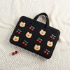 Cute Laptop Bag For Macbook Air 13.3 13.6 15.3 Pro14 15 16 Dell Huawei Samsung LG 15.6 Ipad Air6 Pro11 12.9 13 Inch Tablet Pouch