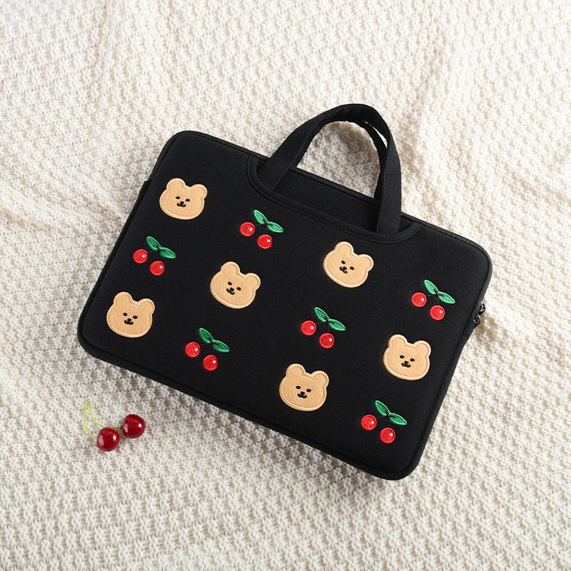 Cute Laptop Bag For Macbook Air 13.3 13.6 15.3 Pro14 15 16 Dell Huawei Samsung LG 15.6 Ipad Air6 Pro11 12.9 13 Inch Tablet Pouch