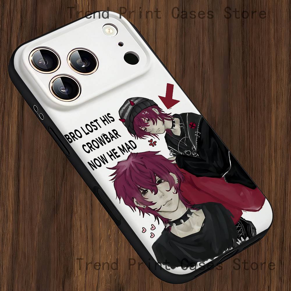 Ronin K-Killer C-Chat Phone Case For iPhone 15,16,12,13,14,11,17,Pro,Max,Plus,E,Air,Mini TPU Cover