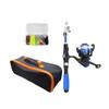 Children's Fishing Rod, Telescopic Reel, Lures, Portable Fiberglass