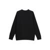 Adidas Originals Trefoil Logo Three Stripes Fleece Crewneck Sweatshirt Men Sweatshirt Black GN3545