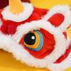 Soft Cat Dance Lion Hats Cartoon Pet Christmas Costume Cat New Year's Headwear  Dress Up Supplies