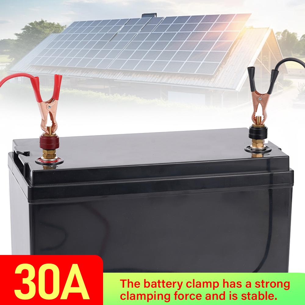 1/5/10Pair 30A 70mm Car Alligator Clips Connector Battery Test Lead Clips Electrical Equipment Parts High Quanlity
