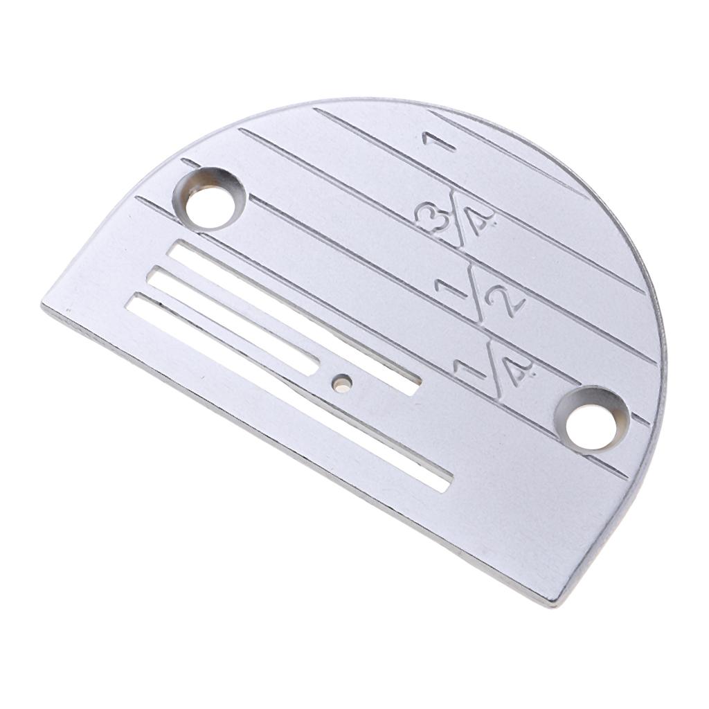 Sewing Machine Needle Plate Metal Universal Part for Flat Lockstitch and Single Needle Machine Accessories