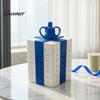 Holiday Gift Packaging 3D Printed Puzzle Box with Hidden Storage Compartment for Pranks And Decorative Bow Shaped Boxes Party Surprises, Reusable