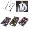 Stylish Suspenders Adjustable for Business, Wedding Elastic Y-Back Suspenders