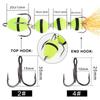 FishKing 1PC Soft Bass Lure Insect Lure With Sharp Hooks Weight 3.4G 4.7G Big/Small Size