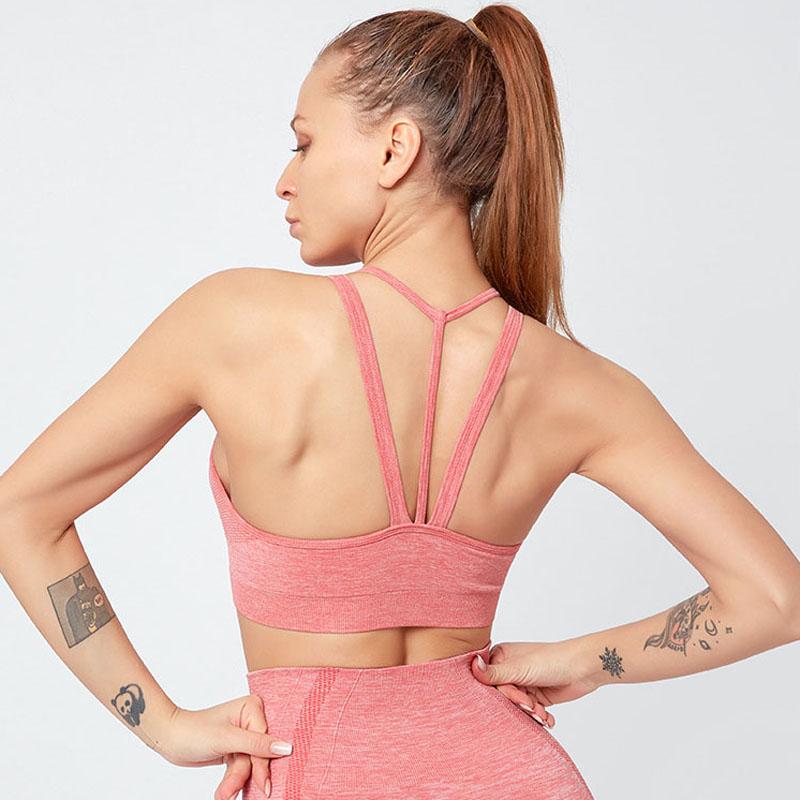 Seamless Yoga Bras Gym Clothing for Women Sports Tops Fitness Workout Sport Bra