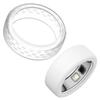 Smart Ring Cover 2 Pcs Silicone Protector for Oura Ring5, Ultra-Thin Sleeve, Durable Protection Scratch Resistant Waterproof All Round Daily Women Men