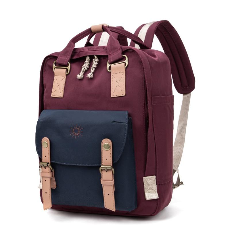 Donut Cookies Backpack Men and Women Same Handbag Student School Bag Outdoor Sports Travel Bag