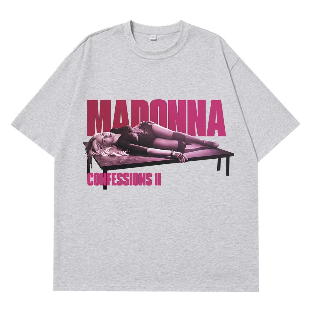Hot Sale Tour Print Tees Unisex Women High Quality Tshirt YK Gothic Cotton Oversized Tshirts