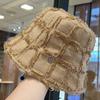 Fisherman Hat for Women New Korean Version Large Head Circumference Niche Fashion Basin Hat Small Bucket Hat Trendy