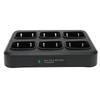 6 Way Walkie Talkie Charging Base Safe Fast Charging Radio Charger for MD?390 MD?398 MD?368 MD?580