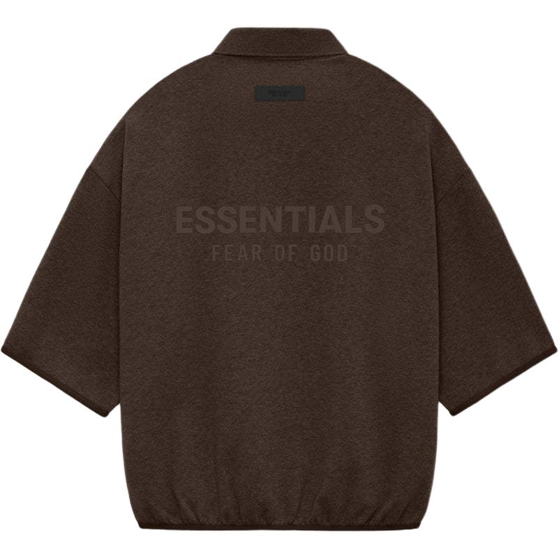 Fear of God Essentials Button Down Shirt Dark Tone Men 192SU244402F S