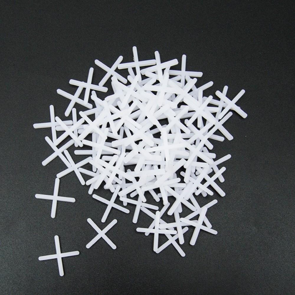 2500pcs Reusable Tile Leveling Clips 1mm 1.5mm 1/16 Inch Cross Tile Spacers  Floor Leveling