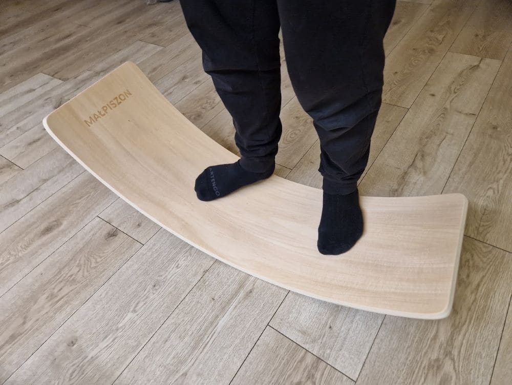 Balance board  Wooble Lama Smile pink