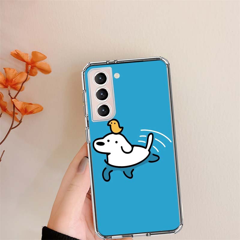 Cute Matsui Art Clear Phone Cases for Samsung S26 Ultra Galaxy S25 Edge S24 S23 FE S21 Plus S20 S22 S10 Cover Patterned Compatib