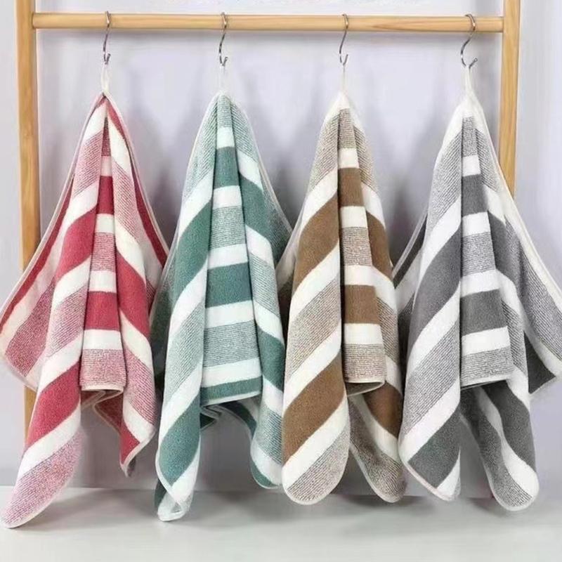 Large Corals Fleece Hand Towel Super Absorbent Thick Bath Towel Comfortable Beach Towel