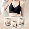 Beautiful Back Underwear Women's Small Breasts Gather and Show Large Bras Soft Support Outer Expansion Thin Shoulder Straps Bra Summer Models