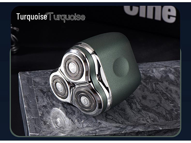 730 Mini USB Rotary Three-Blade Head for Electric Shaver