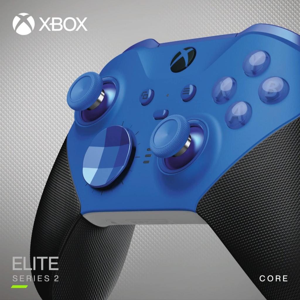 Genuine Xbox Elite Wireless Controller Series 2 Core (Blue)