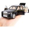 Model samochodu Rolls-Royce Phantom w skali 1/32, samochód z napędem pull back ze stopu cynku z dźwiękiem i światłem dla dzieci, chłopców i dziewcząt