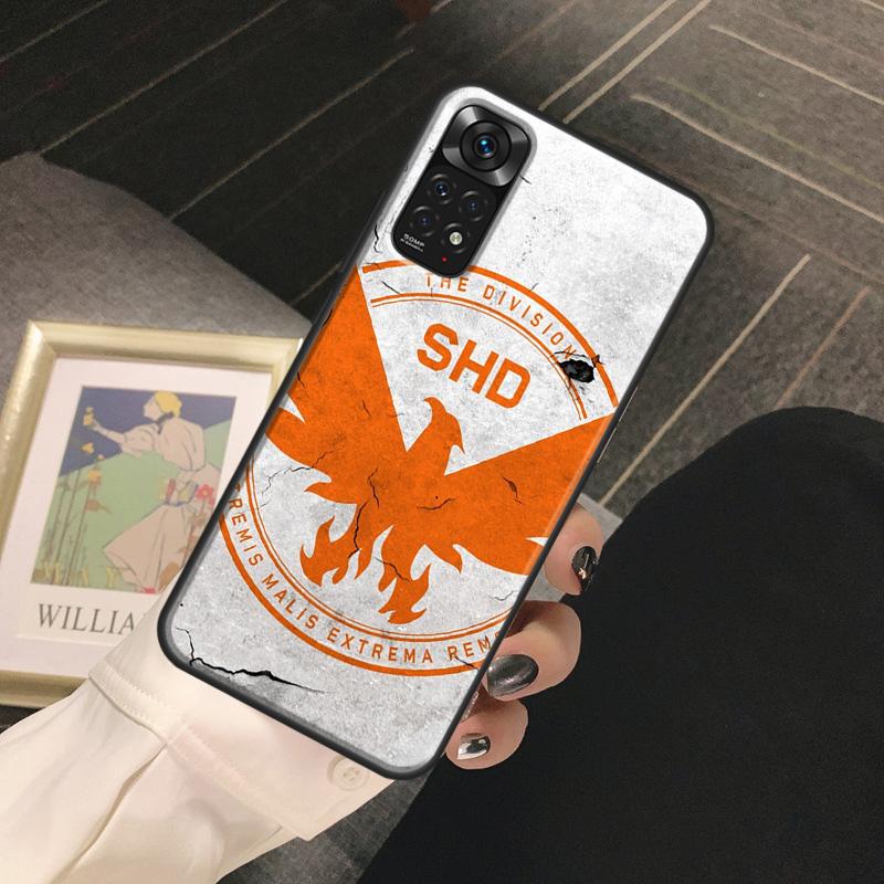 

The Division 2 Case For Xiaomi Redmi Note 11 Pro 11S Note 10 Pro Note 9 8 Pro 10S 9S Redmi 9 10 C Cover Redmi Note 11 Pro