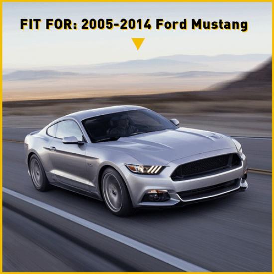 2/4X 7R3Z63220A51AC For Mustang Ford Shelby Black Panel Door Lock Grommets Cover