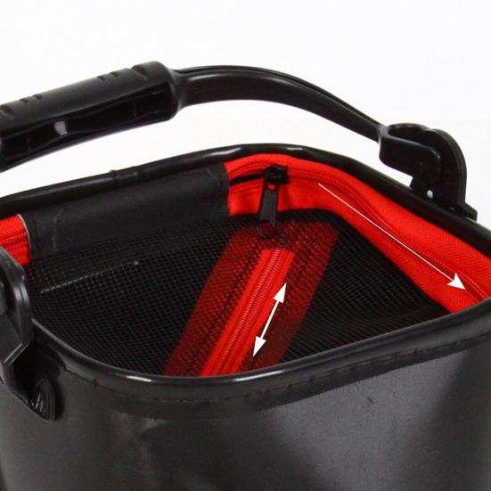 Conteneur de stockage de pêche poignée ergonomique EVA polyvalent