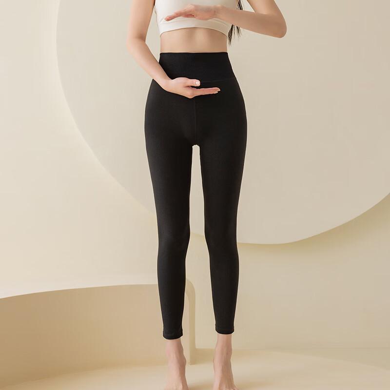 Langsha Women's High-Waist Slim Thermal Leggings