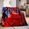 1Pc Fantasy Hair Girl Flannel Blanket, Soft And Comfortable, Casual Warm, Camping Travel, Christmas, Halloween Xmas Gift S1901