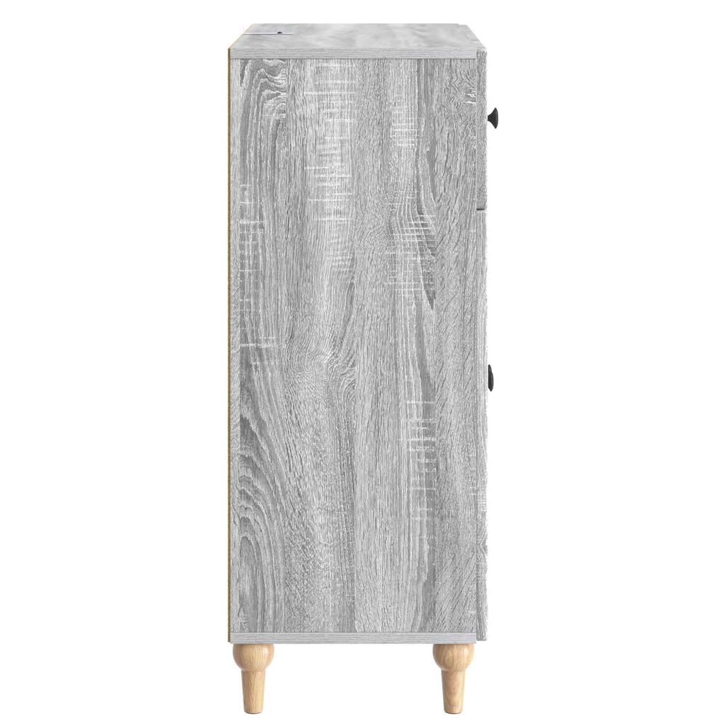 Sideboard Grey Sonoma 66 x 34.5 x 90 cm Particleboard