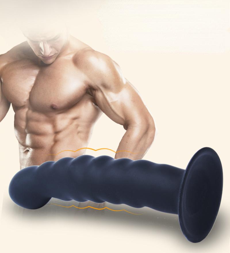 Anal Plug Set - Prostate G-Spot Stimulator, Silicone Butt Plugs with Suction Base, Anal Beads for Men & Women