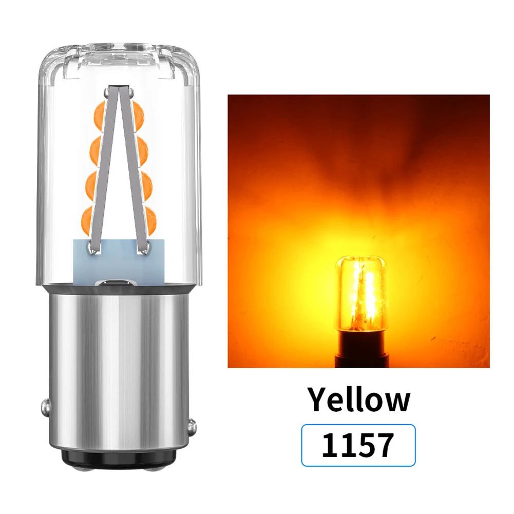1156 BA15S P21W LED 1157 BAY15D P21/5W Bulb 3030 SMD CANBUS Car Turn Signal Lamp Brake Backup Light 6000K 12V White Universal