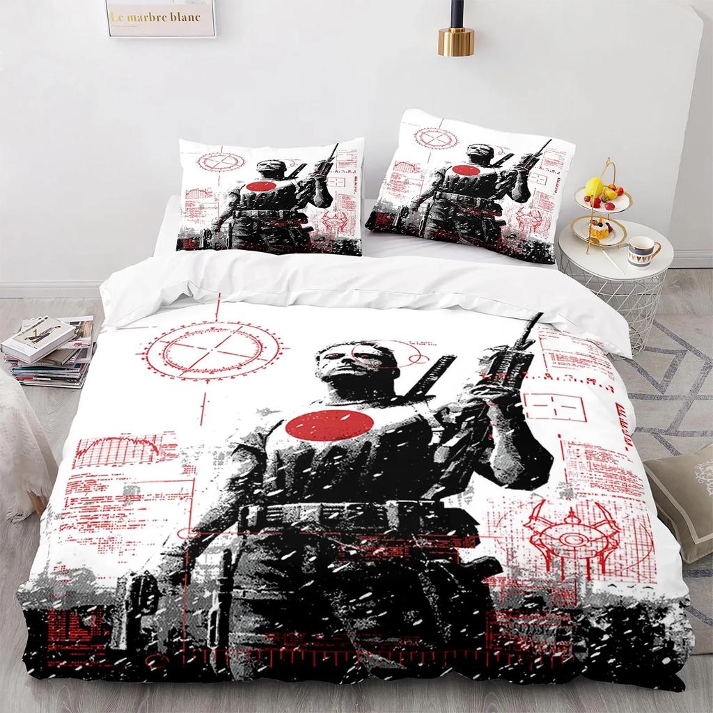 3D Printed Bedding Set Duvet Cover Bedroom Quilt King Size Duvet Cover Home Textile 2/3 Pieces