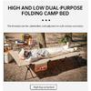 Upgrade 4 Rods Widen Folding Camping Cot Bed 80/90cm Portable Ultralight Outdoor Travel Sleeping Bed 1-2 Person Camp Folding Bed