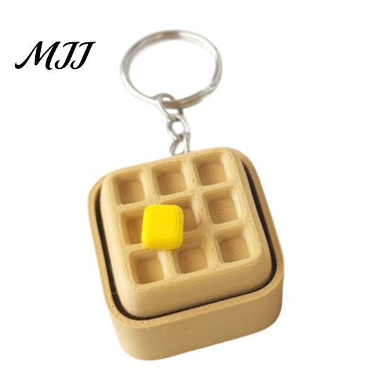Stable Showcase Display Figurine Keychain Pendant, Decorative Mechanical Balance Figurine, 3D Printed Desktop Ornament Stress Relief Fidget A