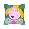 Cartoon B-Bens & H-Hollys Pillow Case Graphic Pillow Cover Retro Trendy Pillowcases For Sofa Home Decor