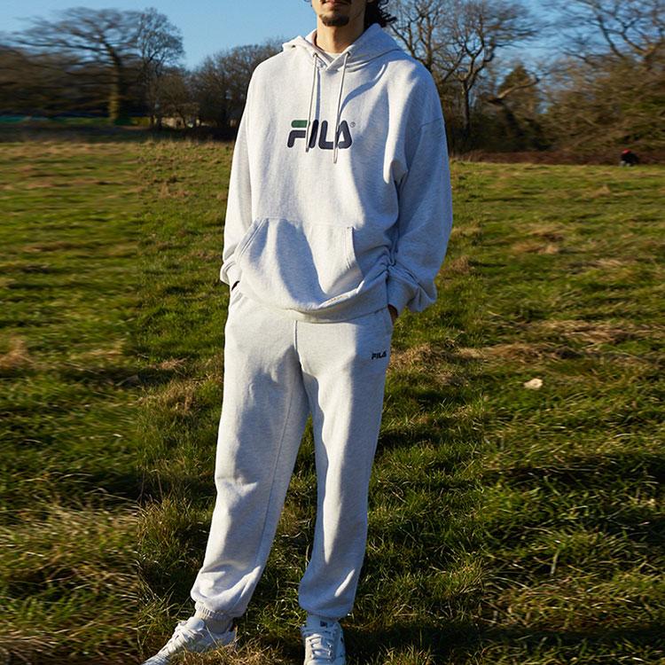 FILA Sweatshirts Men's White Hooded Moderate Regular FE2POE5112X-MLY