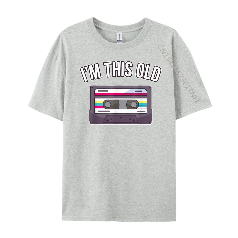 I M This Old Birthday Cassette Tape New T Shirt Christmas Graphic T Shirt Comfortable Tshirts Thanksgiving