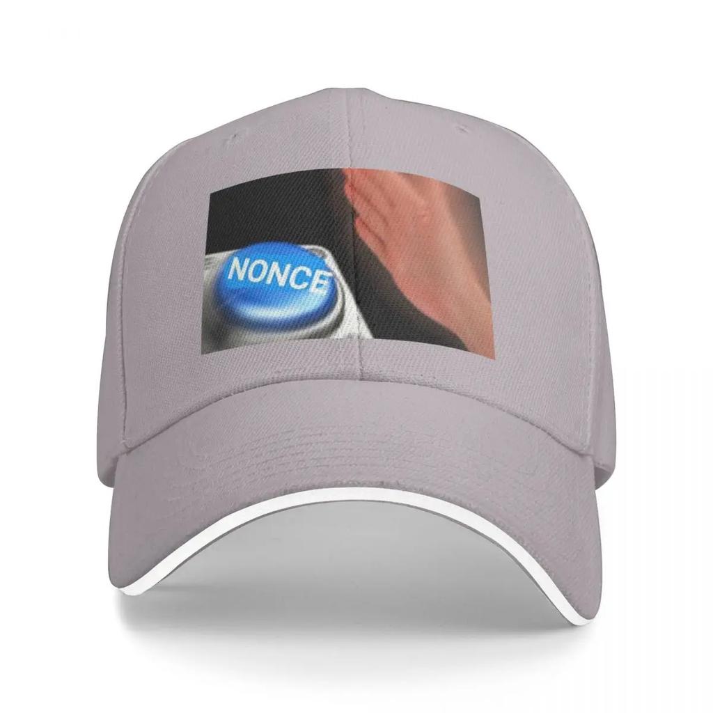 Nonce Button Meme Joke Joke Meme Novelty item Best SellerJoke Meme Novelty item Best Seller Baseball Cap