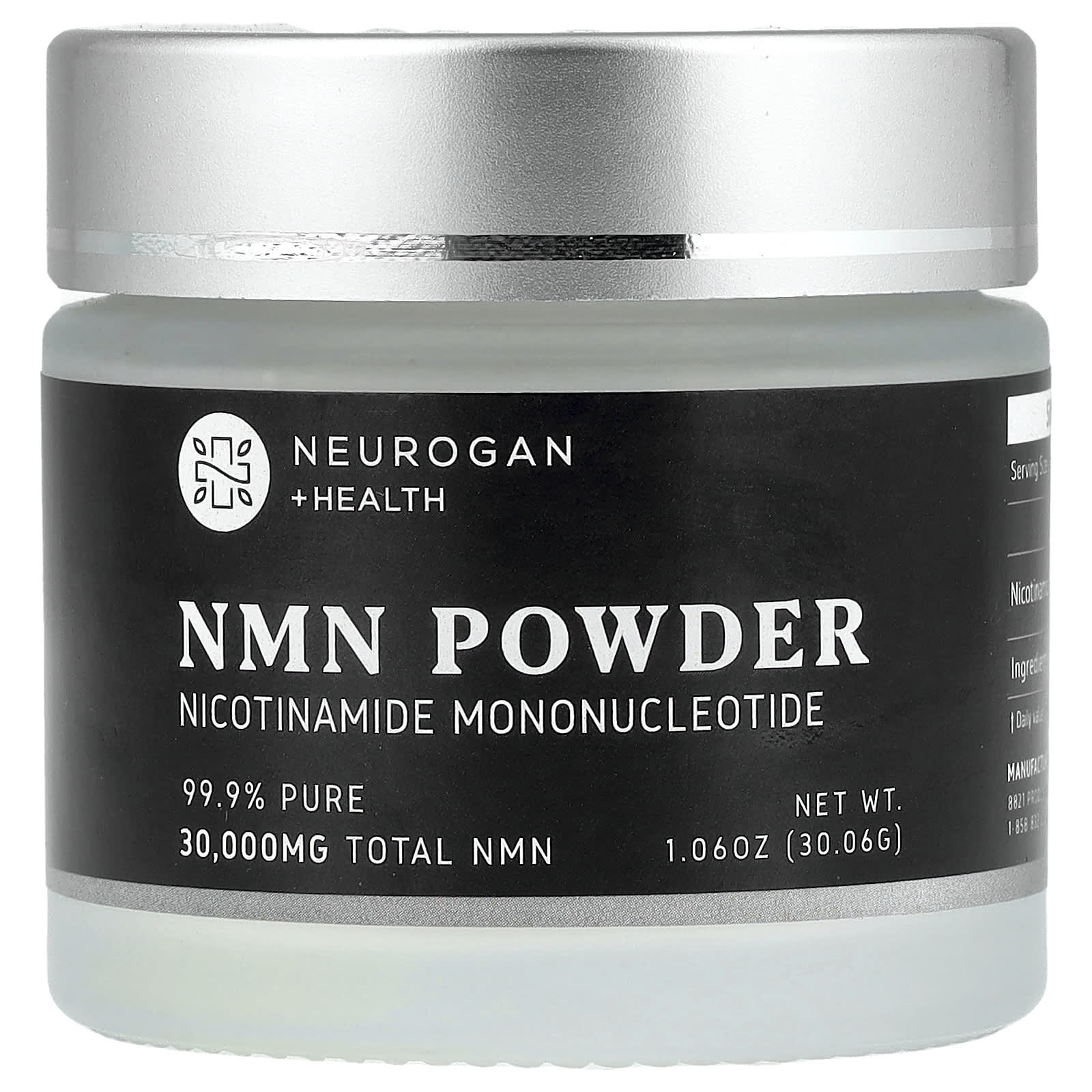 

Neurogan Health, NMN Powder, 30.06 g (1.06 oz)
