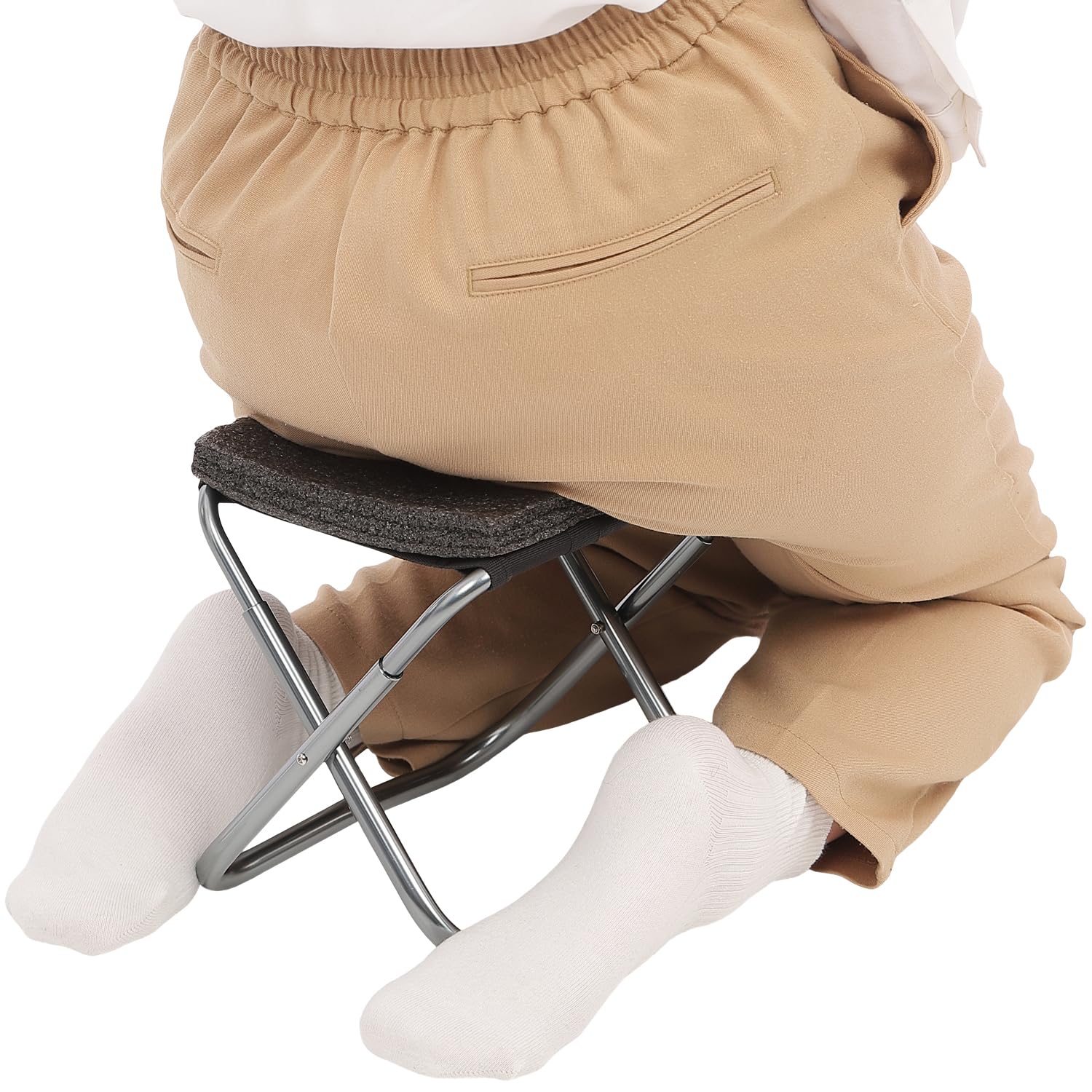 CHURACY Foldable and Portable Seiza Chair - Lightweight and Easy to Carry